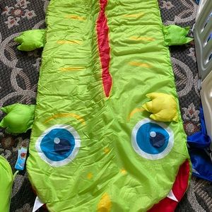 Melissa & Doug Alligator Sleeping bags.
